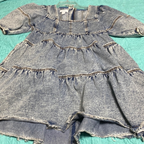 Forever 21 Jean Dress - Picture 1 of 2